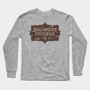 Boulangerie Patisserie Long Sleeve T-Shirt